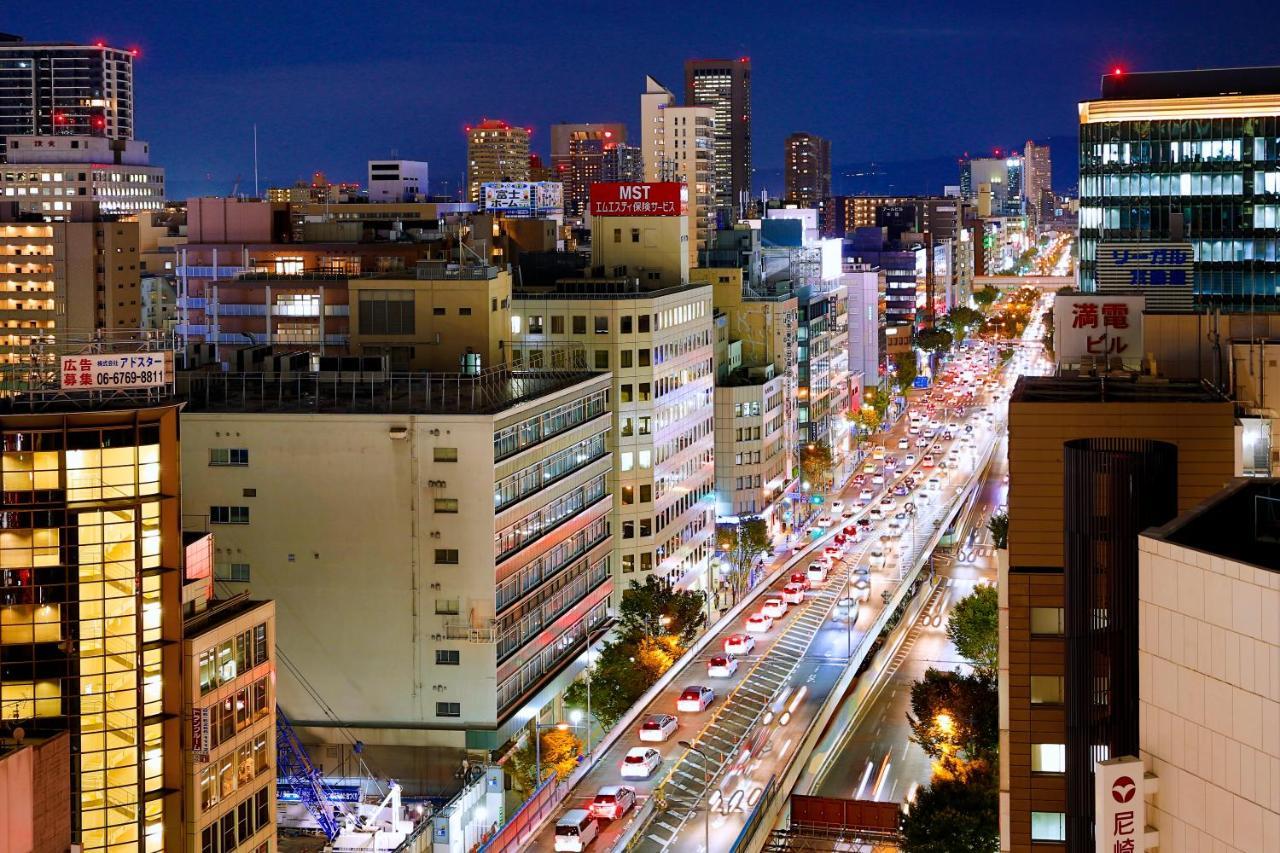 Hotel Plaza Umeshin Kitashinchi Oszaka Kültér fotó